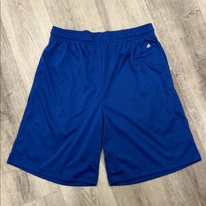 Men's Athletic Shorts in Vibrant Blue